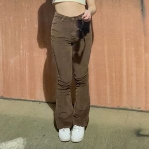 brown corduroy pants